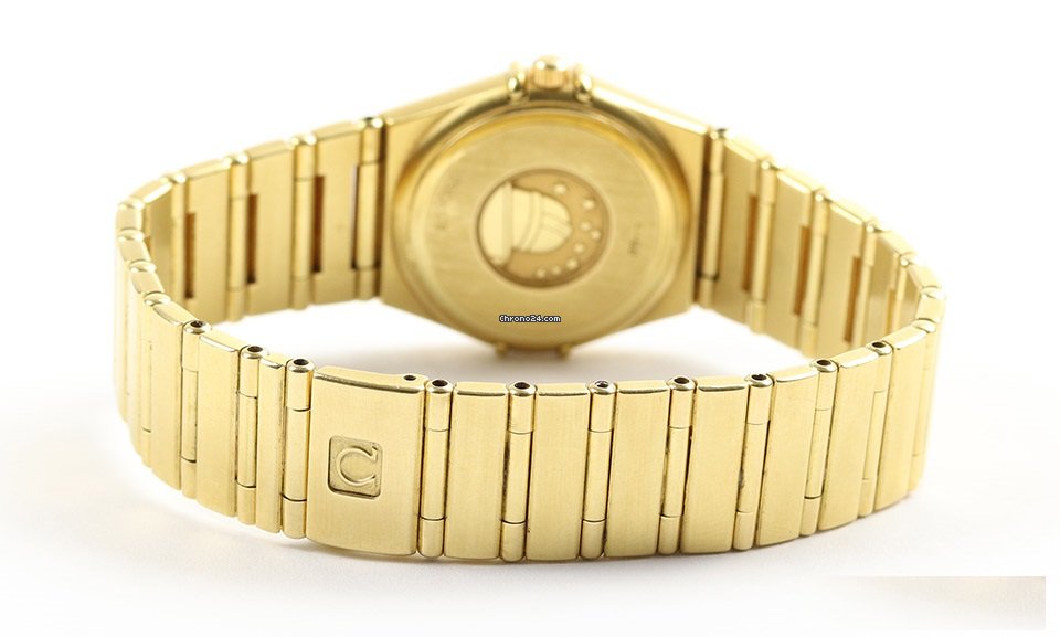 Omega Constellation Womens watch Quartz Yellow gold 1172.10.00 Replica 5
