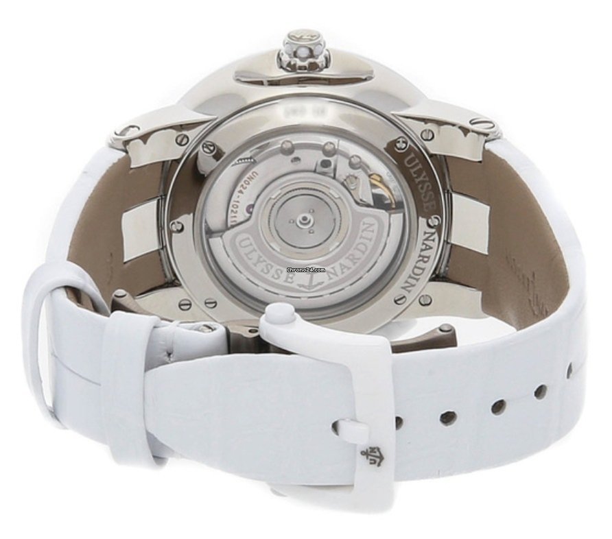 IMG_9081 Ulysse Nardin Executive Dual Time Lady Womens watch Automatic Steel 243-10 30-05 Replica 5