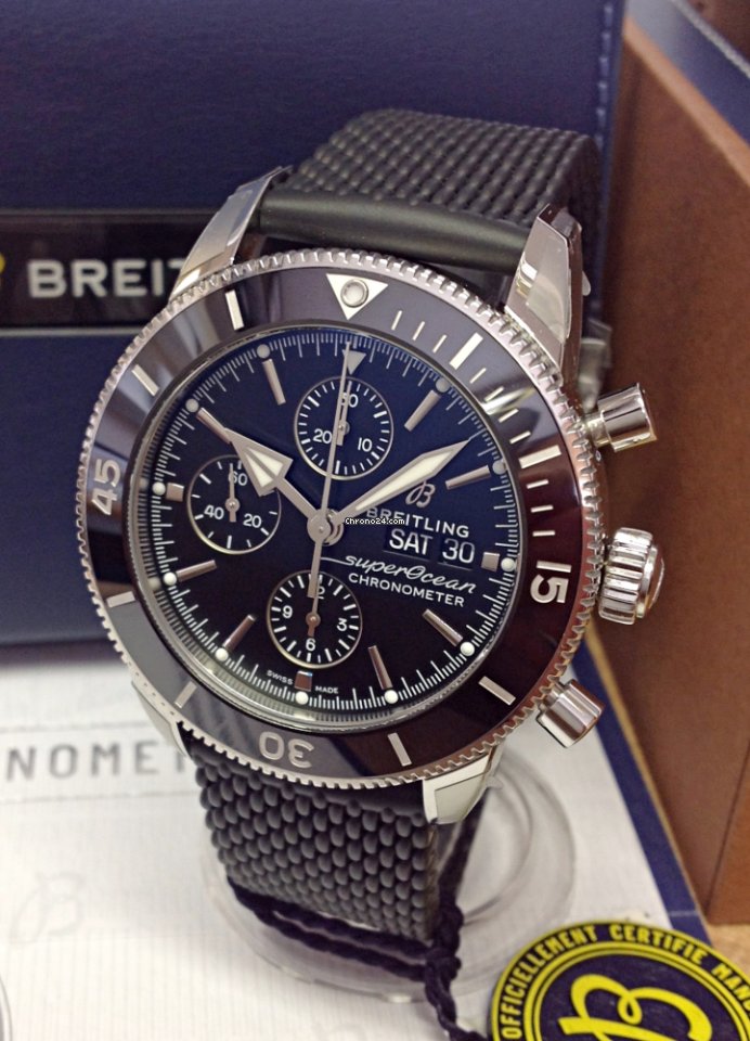 IMG_9081 Breitling Superocean Heritage Mens watch Unisex Automatic Steel A13313121B1S1 Replica 5