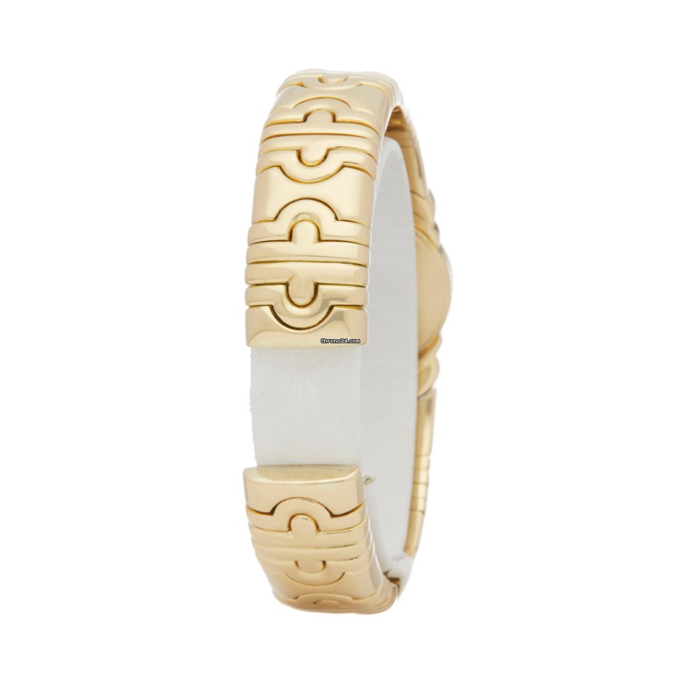 IMG_9081 Bulgari Parentesi Womens watch Quartz Yellow gold BJ01 Replica 5