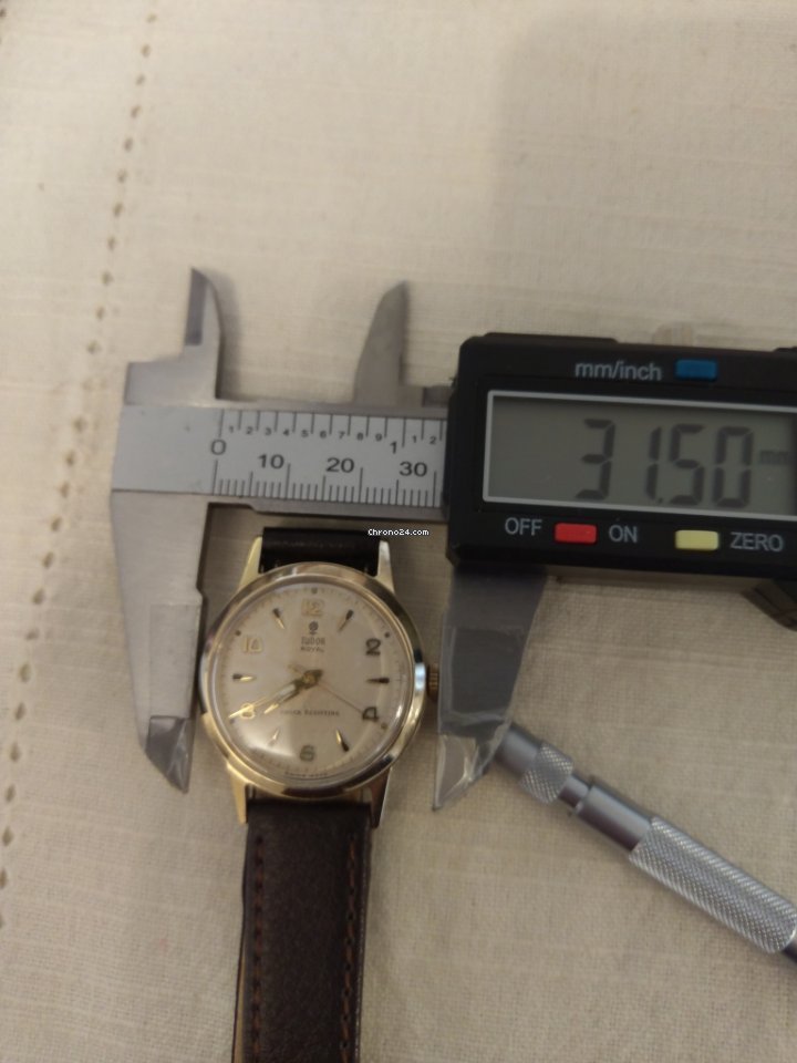 IMG_9081 Tudor Royal Mens watch Unisex Manual winding Yellow gold 12324 Replica 5