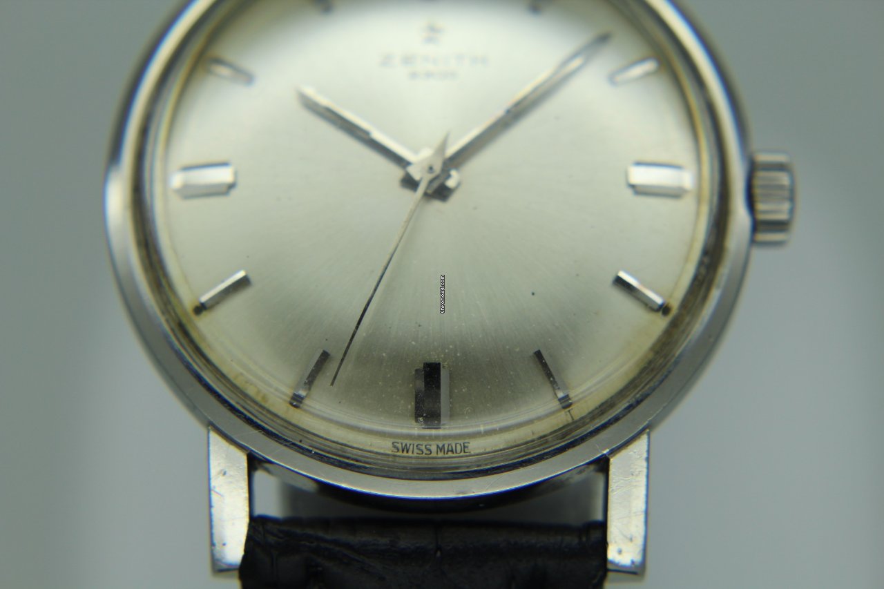 IMG_9081 Zenith Mens watch Unisex Manual winding Steel 2300 Replica 5
