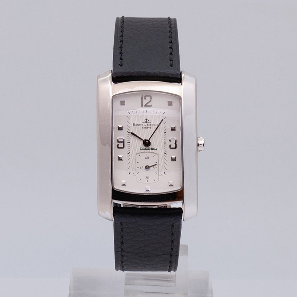 IMG_9081 Baume & Mercier Hampton Womens watch Quartz White gold MVO45231 Replica 5