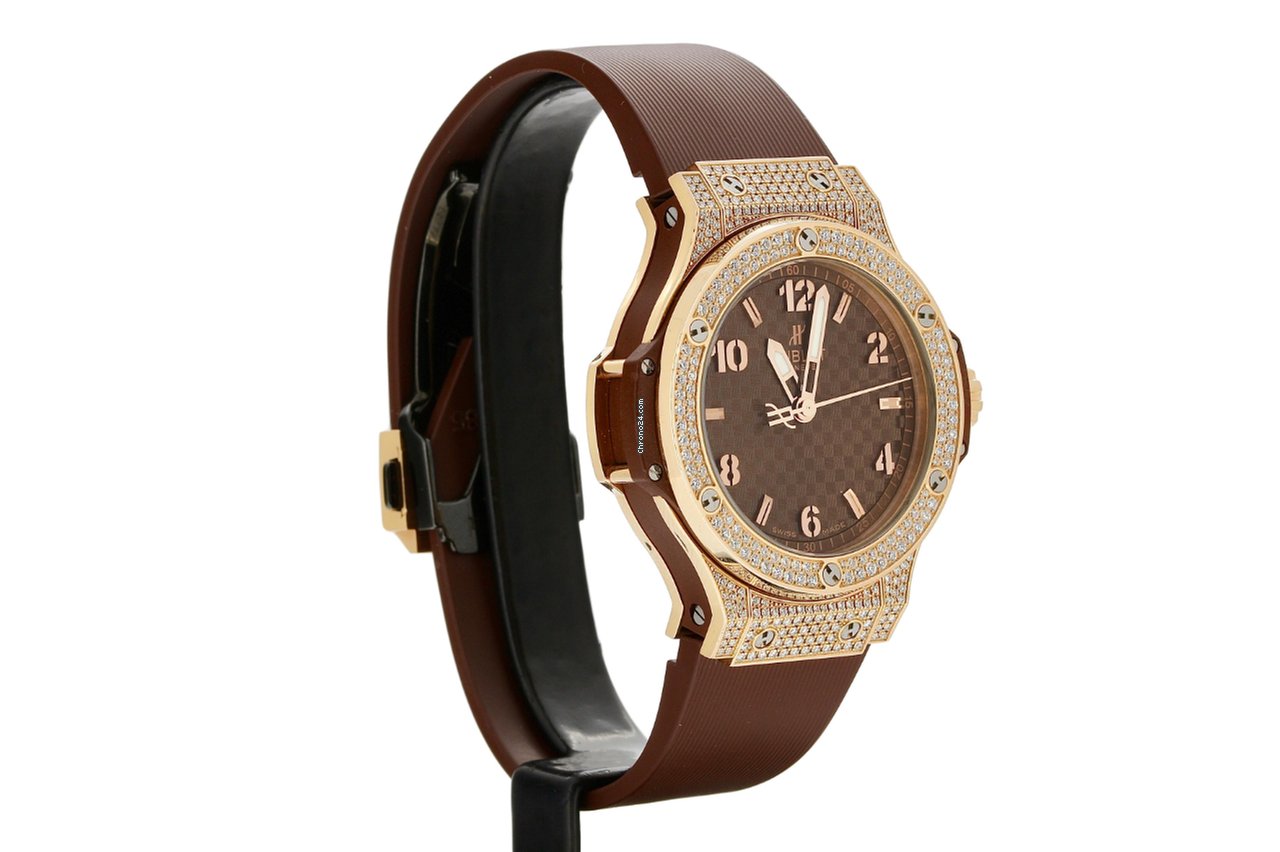 IMG_9081 Hublot Big Bang 38 mm Womens watch Rose gold 361.PC.3380.RC.1704 Replica 5