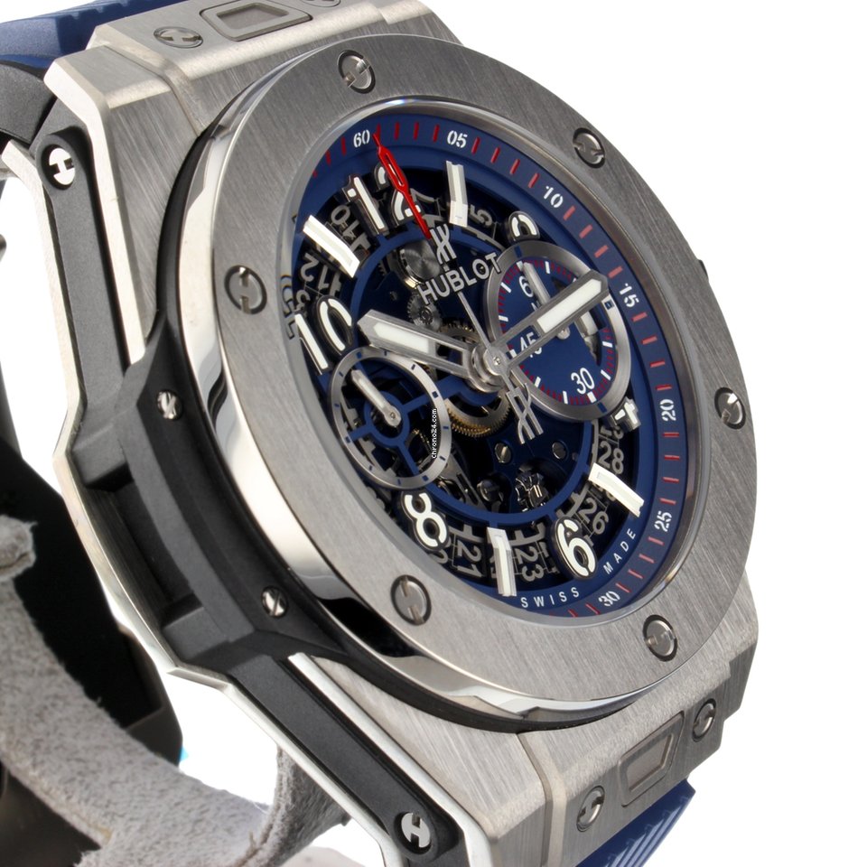 IMG_9081 Hublot Big Bang Unico Mens watch Unisex Automatic Titanium 411NX5179RX Replica 5