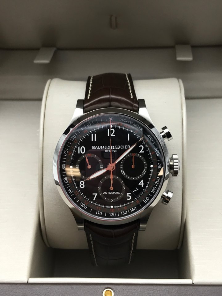 IMG_9081 Baume & Mercier Capeland Mens watch Unisex Automatic Steel M0A10067 Replica 5
