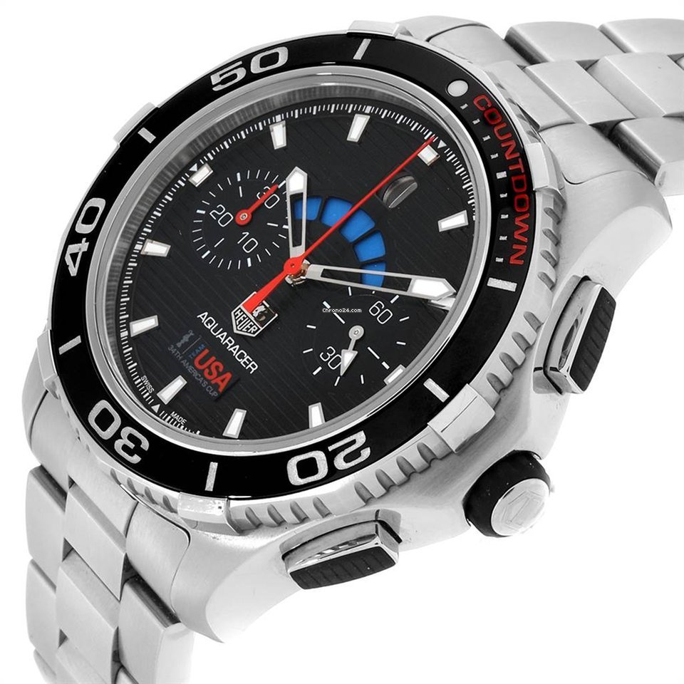 IMG_9081 TAG Heuer Aquaracer 500M Mens watch Unisex Automatic Steel CAK211B.BA0833 Replica 5