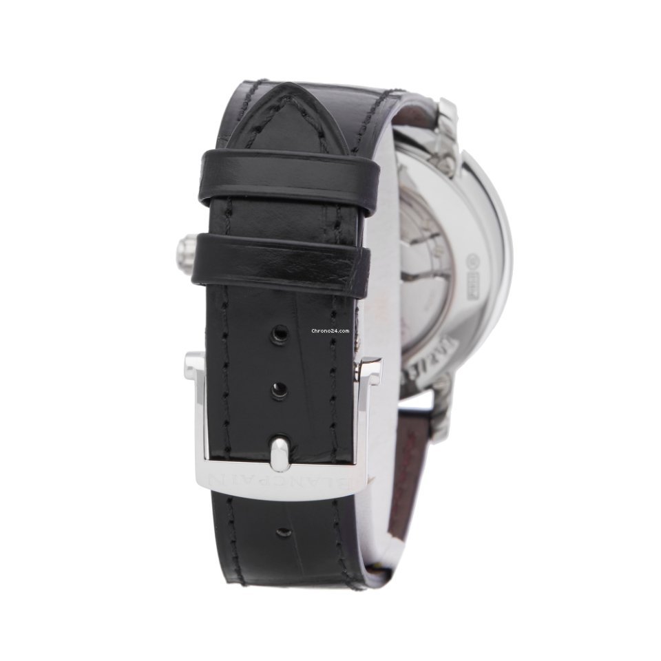 IMG_9081 Blancpain Villeret Mens watch Unisex Automatic Platinum 6057-3442-55B Replica 5