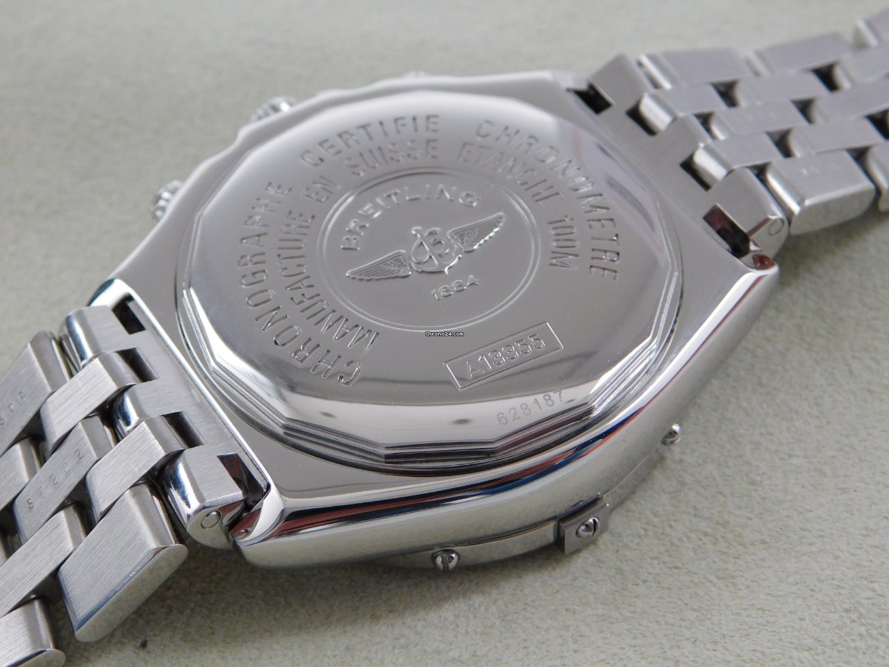 IMG_9081 Breitling Crosswind Racing Mens watch Unisex Automatic Steel A 13355 Replica 5