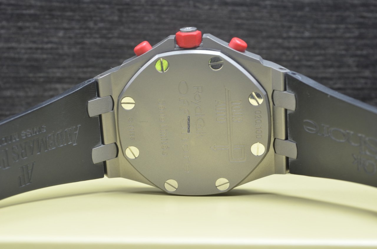 IMG_9081 Audemars Piguet Royal Oak Offshore Mens watch Unisex Automatic Titanium 26278IK.GG.D002CA.01 Replica 5