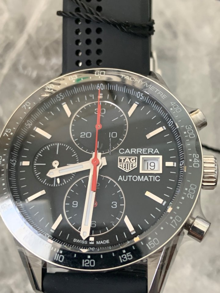IMG_9081 TAG Heuer Carrera Calibre 16 Mens watch Unisex Automatic Steel CV201AK.FT6040 Replica 5