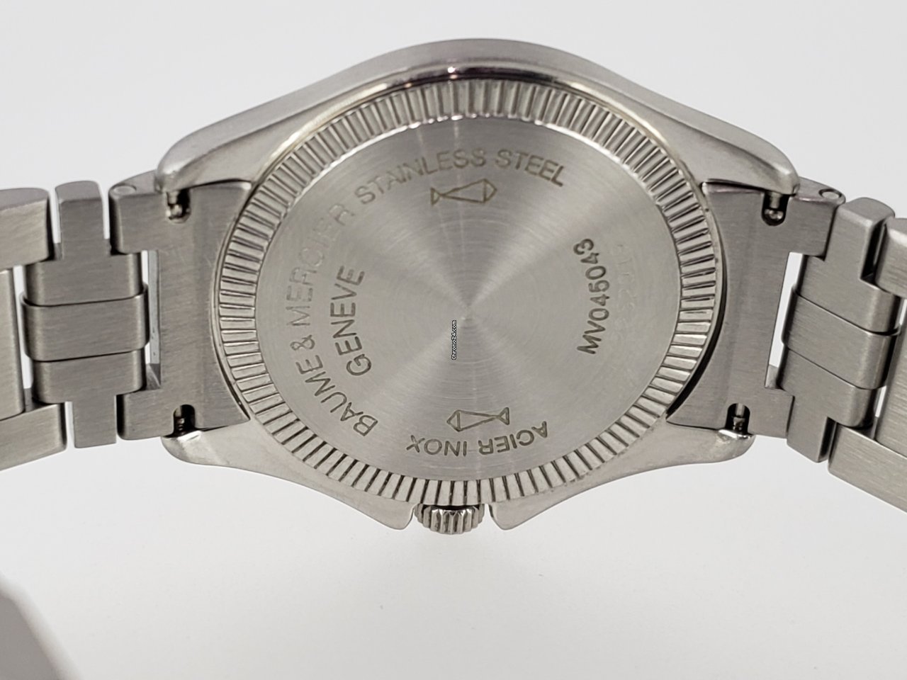 IMG_9081 Baume & Mercier Riviera Womens watch Quartz Steel Baume & Mercier Riviera Ladies, Stainless, Quartz Replica 5