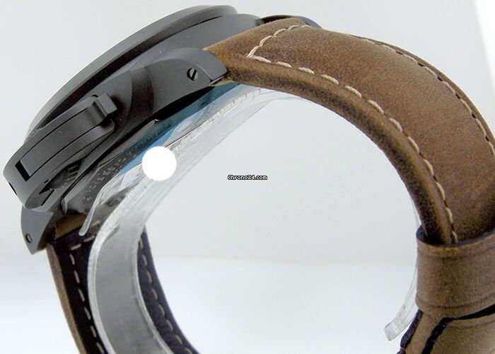 IMG_9081 Panerai Luminor 1950 3 Days Chrono Flyback Mens watch Unisex Automatic Ceramic PAM00580 Replica 5