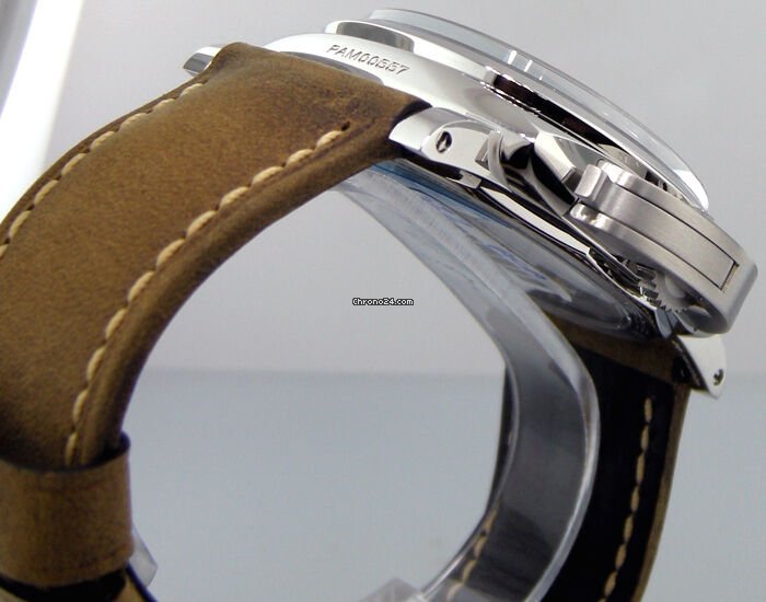 Panerai Luminor 1950 Mens watch Unisex Manual winding Steel PAM00557 Replica 5
