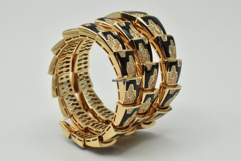 IMG_9081 Bulgari Serpenti Womens watch Quartz Rose gold 101986 Replica 5