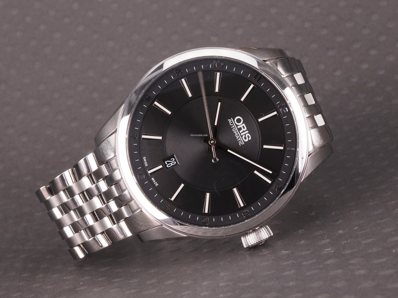 IMG_9081 Oris Artix Date Mens watch Unisex Automatic Steel 01 733 7642 4034-07 8 21 80 Replica 5