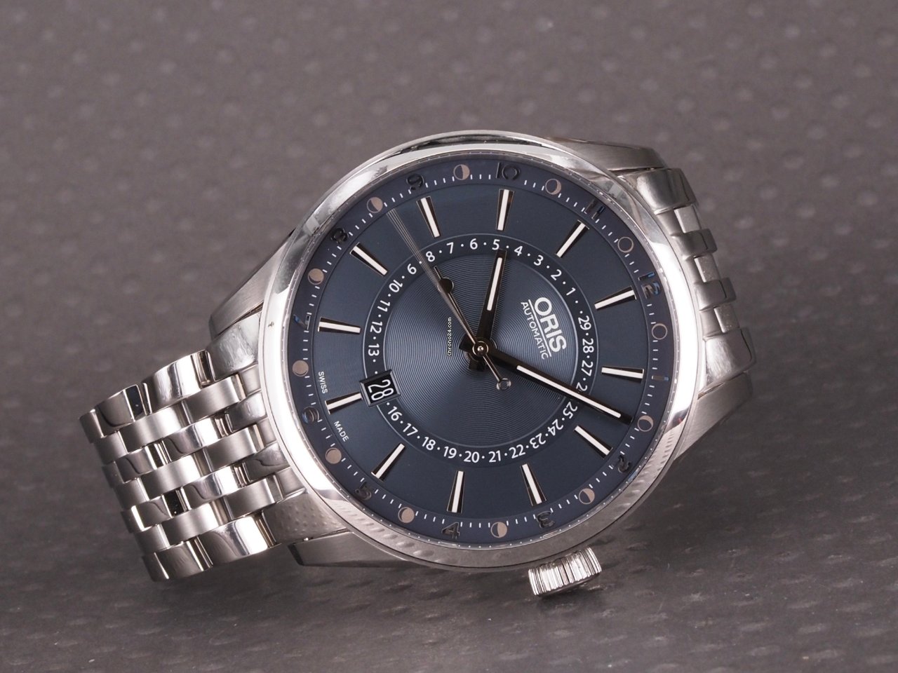 IMG_9081 Oris Artix Pointer Mens watch Unisex Automatic Steel 01 761 7691 4085-Set MB Replica 5