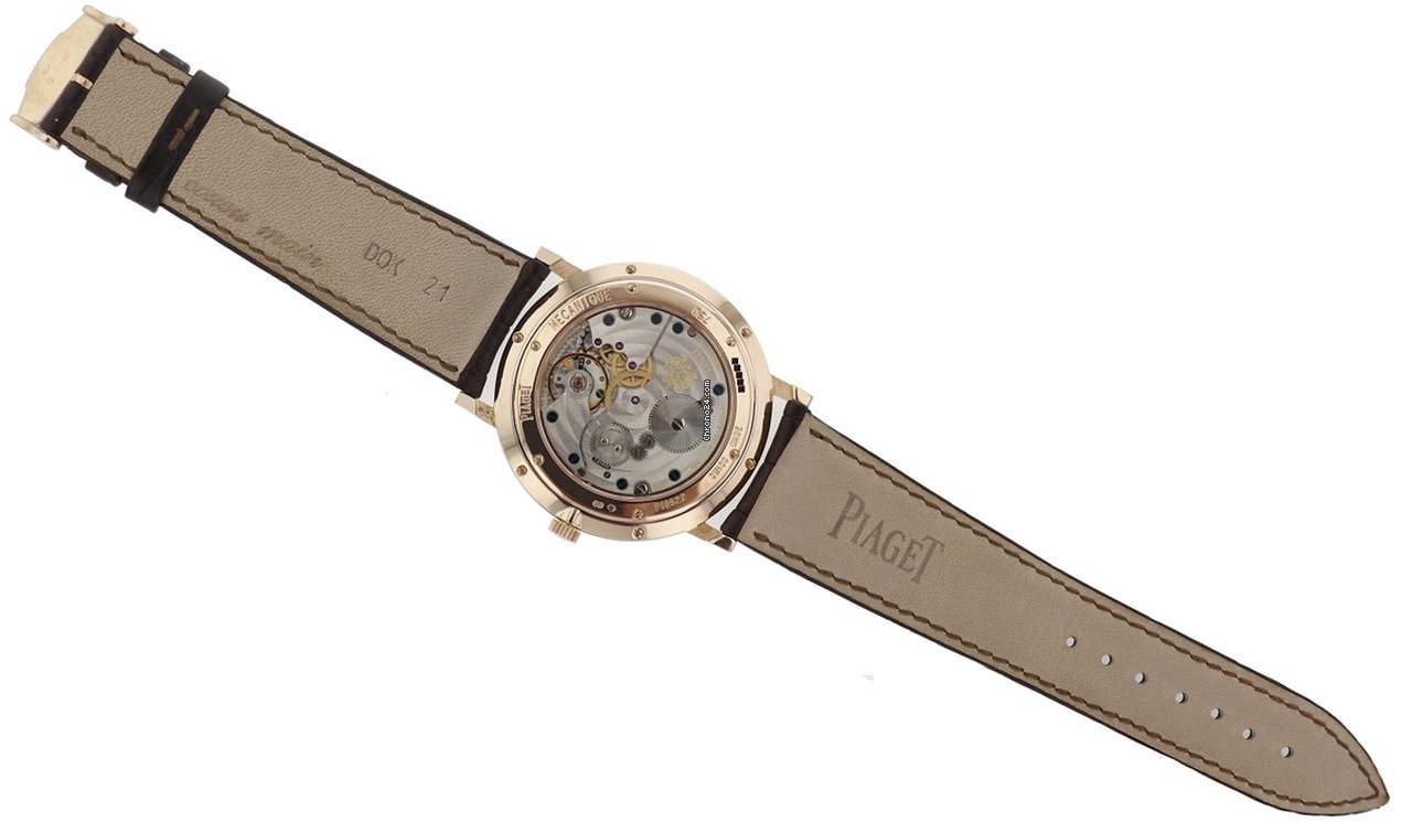 IMG_9081 Piaget Mens watch Unisex Manual winding Rose gold P10522 Replica 5