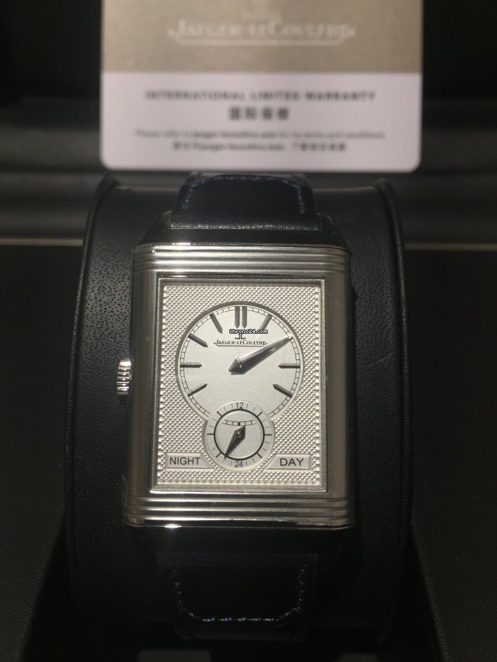 IMG_9081 Jaeger-LeCoultre Reverso Duoface Mens watch Unisex Manual winding Steel Q3988482 Replica 5