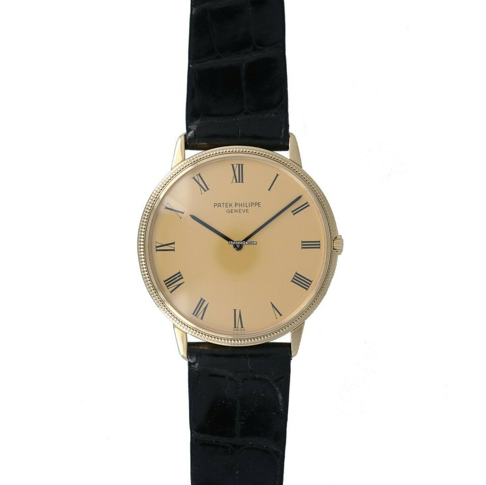 IMG_9081 Patek Philippe Calatrava Mens watch Unisex Manual winding Yellow gold 3590 Replica 5