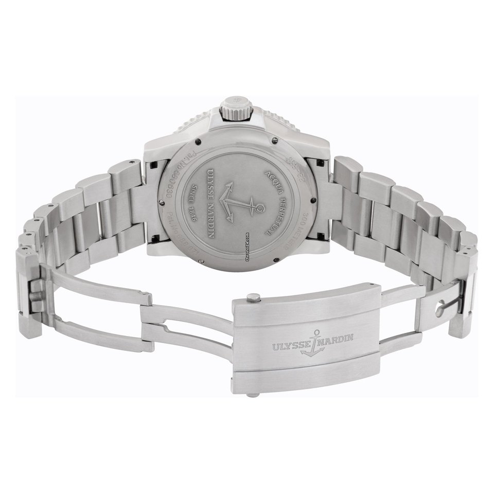 IMG_9081 Ulysse Nardin Marine Mens watch Unisex Automatic Steel 333-88-3 92 Replica 5
