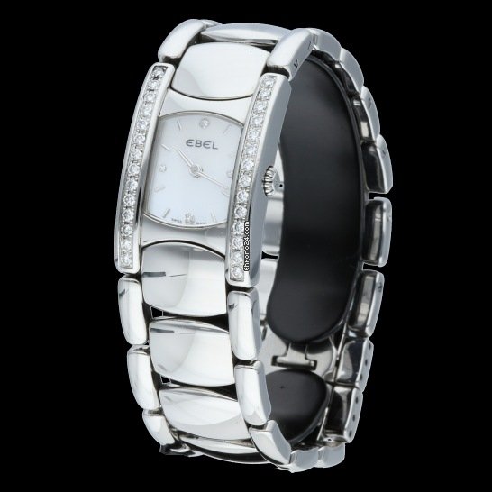 IMG_9081 Ebel Beluga Womens watch Quartz Steel E9057A28-10 Replica 5