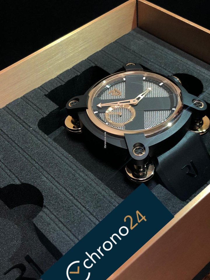 IMG_9081 Romain Jerome Moon-DNA Mens watch Unisex Automatic Gold Steel RJ.M.AU.IN.004.01 Replica 5