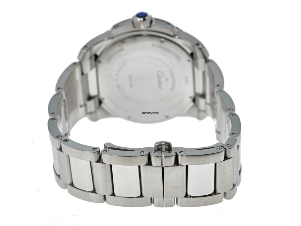 IMG_9081 Cartier Calibre de Cartier Diver Mens watch Unisex Automatic Steel W7100057 Replica 5