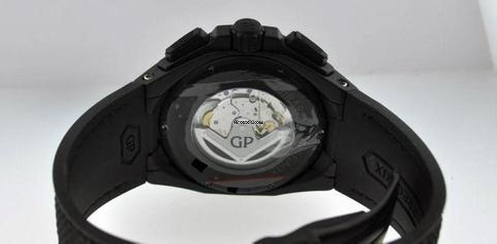 IMG_9081 Girard Perregaux Chrono Hawk Mens watch Unisex Automatic Ceramic 49970-32-635-FK6A Replica 5