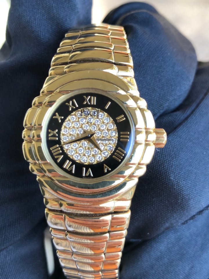 IMG_9081 Piaget Tanagra Womens watch Quartz Yellow gold 16031m401d Replica 5