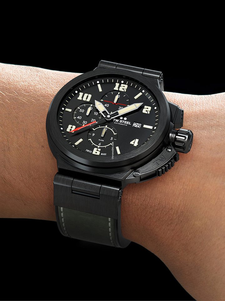 IMG_9081 TW Steel Mens watch Unisex Automatic Steel ACE205 Replica 5
