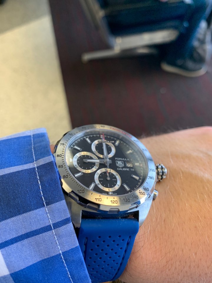 IMG_9081 TAG Heuer Formula 1 Calibre 16 Mens watch Unisex Automatic Steel CAZ2010.FT8024 Replica 5