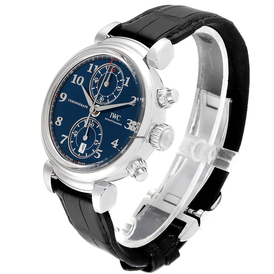 IMG_9081 IWC Da Vinci Chronograph Mens watch Unisex Automatic Steel IW393402 Replica 5