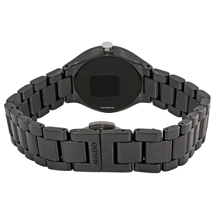 IMG_9081 Rado True Thinline Womens watch Quartz Ceramic R27742192 Replica 5