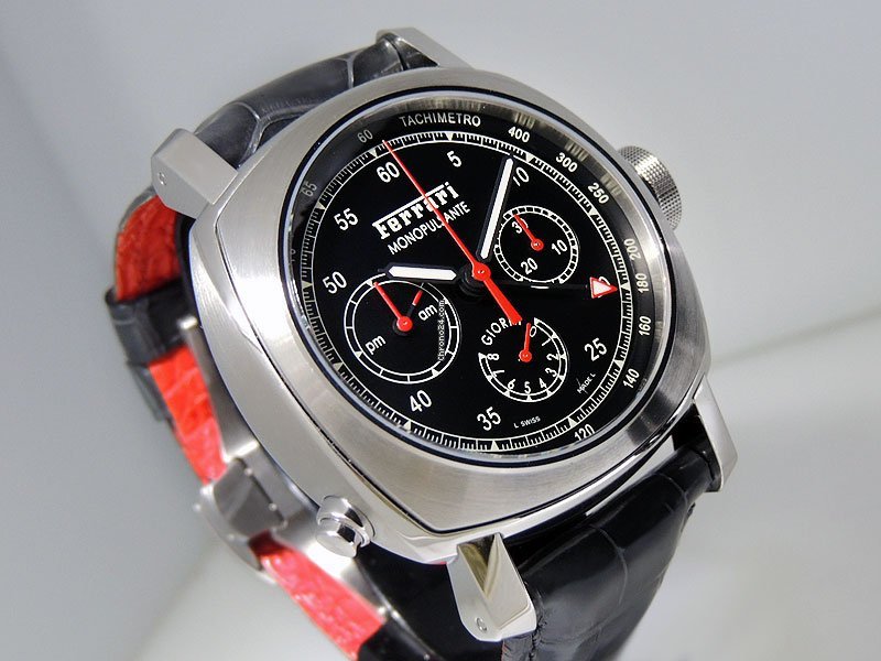 IMG_9081 Panerai Ferrari Mens watch Unisex Manual winding Steel FER00020 Replica 5