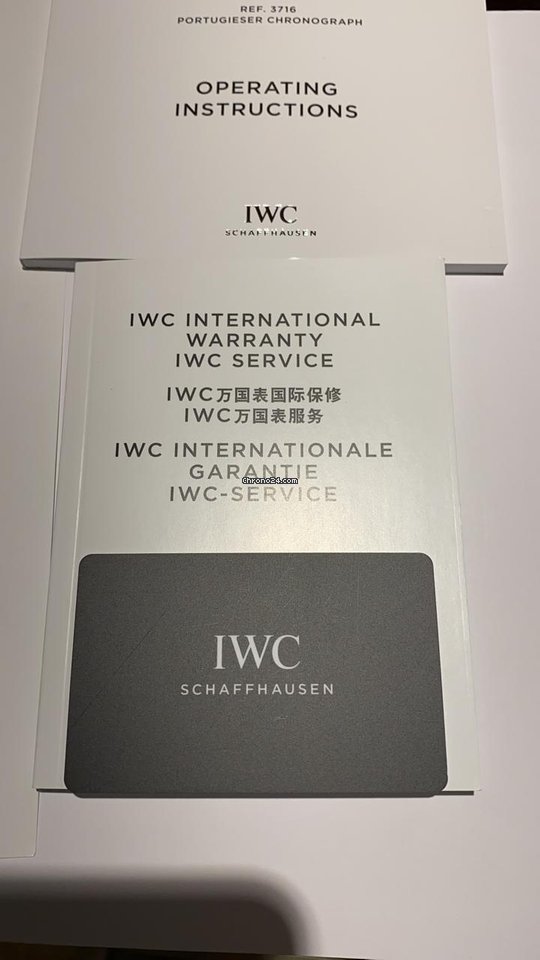 IWC Portuguese Chronograph Mens watch Unisex Automatic Steel IW371605 Replica 5