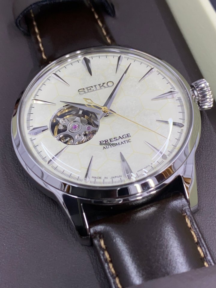 Seiko Presage Mens watch Unisex Automatic Steel SSA409J1 Replica 5