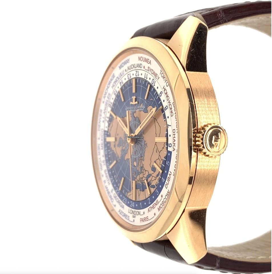 IMG_9081 Jaeger-LeCoultre Geophysic Universal Time Mens watch Unisex Automatic Rose gold Q8102520 Replica 5