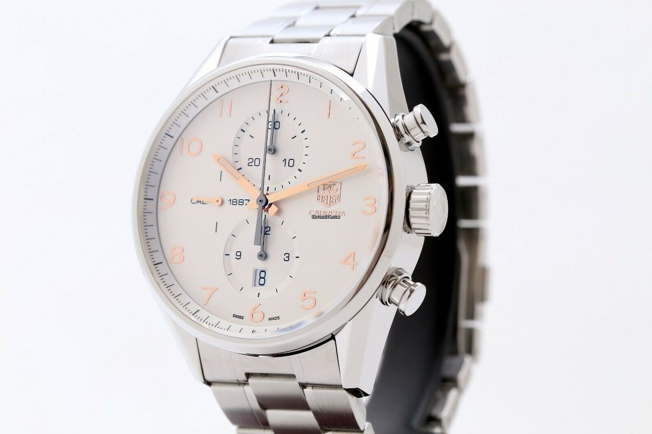 TAG Heuer Carrera Calibre 1887 Automatic Steel CAR2012 Replica 5