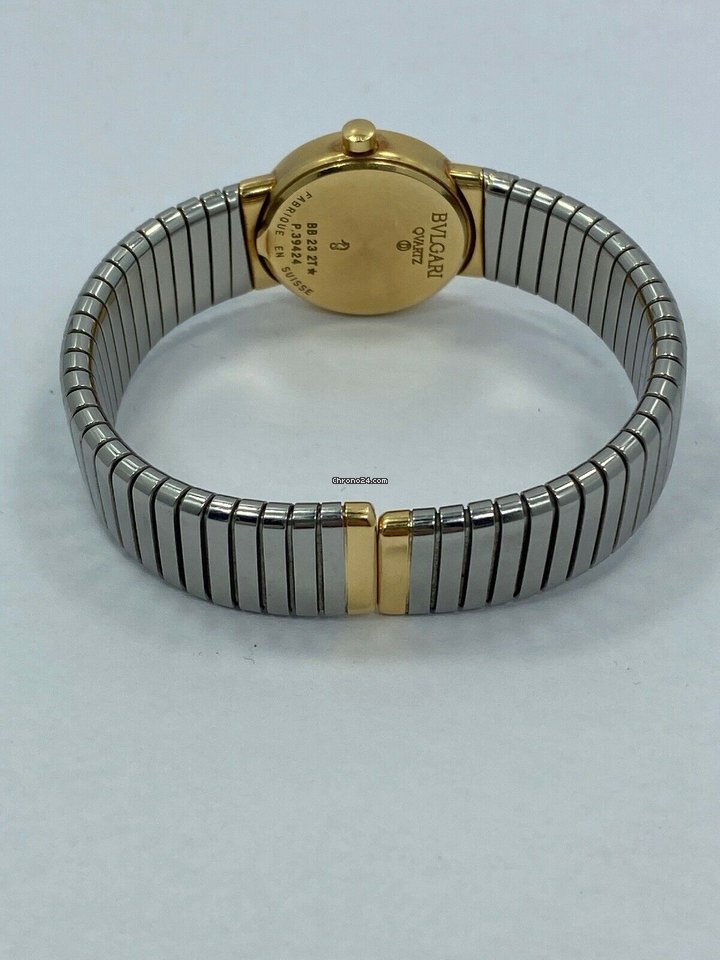 IMG_9081 Bulgari Bulgari Womens watch Quartz Yellow gold BB232T Replica 5