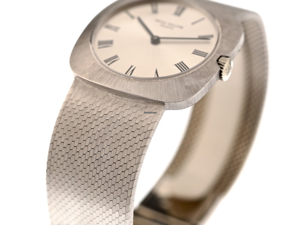 Patek Philippe Vintage Mens watch Unisex Manual winding White gold 3543 2 Replica 5