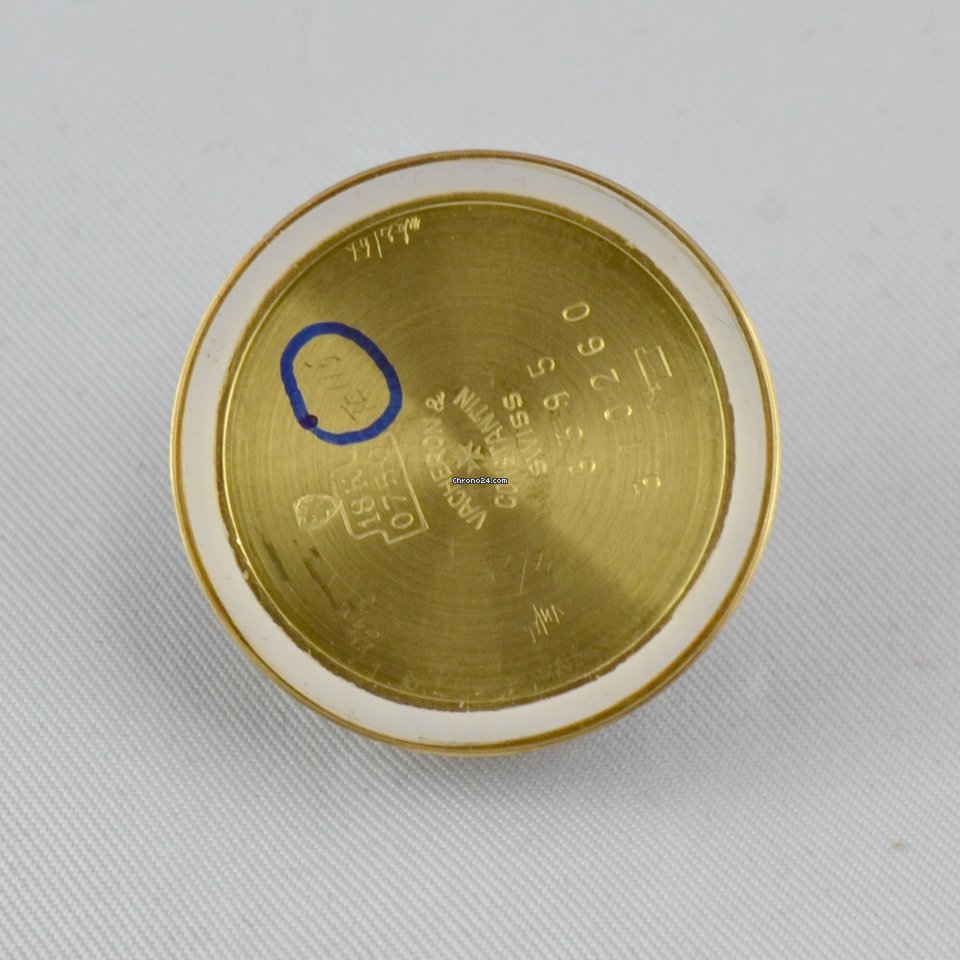 IMG_9081 Vacheron Constantin Mens watch Unisex Manual winding Yellow gold 6395 Replica 5