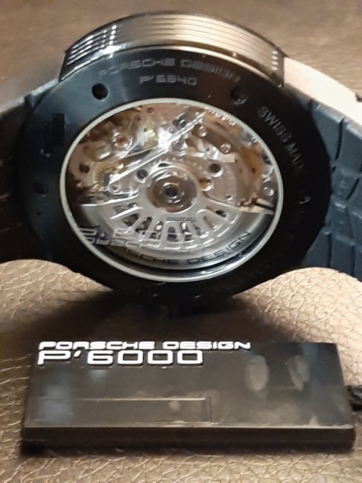 Porsche Design Flat Six Mens watch Unisex Automatic Steel P6340.43.43.169 Replica 5