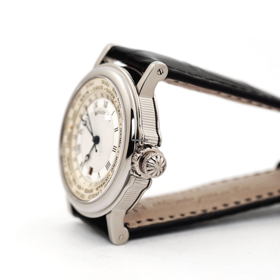 IMG_9081 Breguet Marine Mens watch Unisex Automatic White gold 3700BB 12 9V6 Replica 5