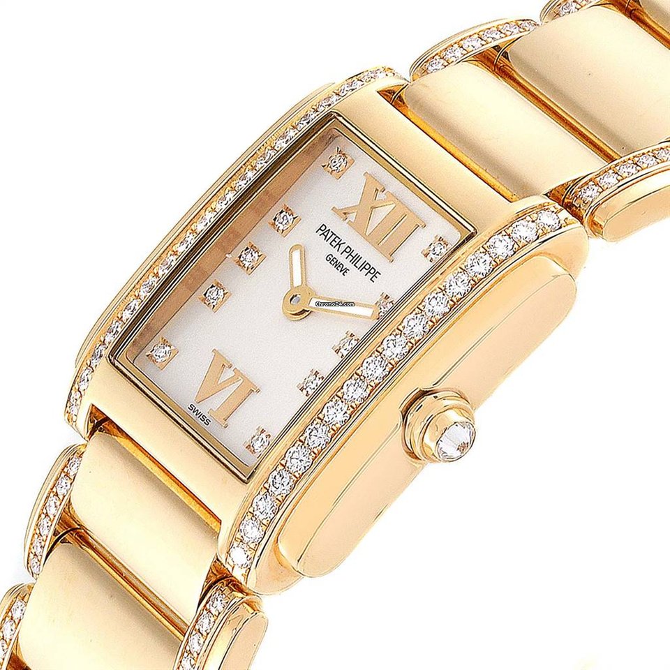 Patek Philippe Twenty~4 Womens watch Quartz Rose gold 4908 11R-011 Replica 5