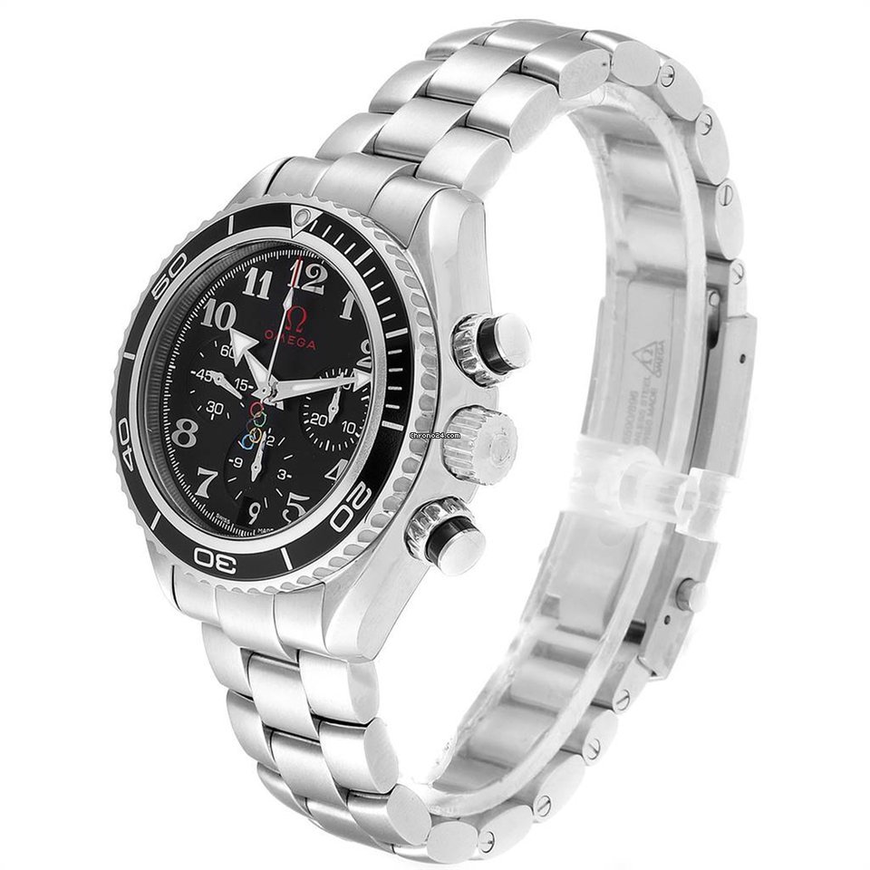 IMG_9081 Omega Seamaster Planet Ocean Chronograph Mens watch Unisex Automatic Steel 222.30.38.50.01.003 Replica 5