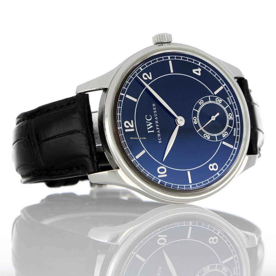 IMG_9081 IWC Portuguese Hand-Wound Manual winding Steel 544501 Replica 5