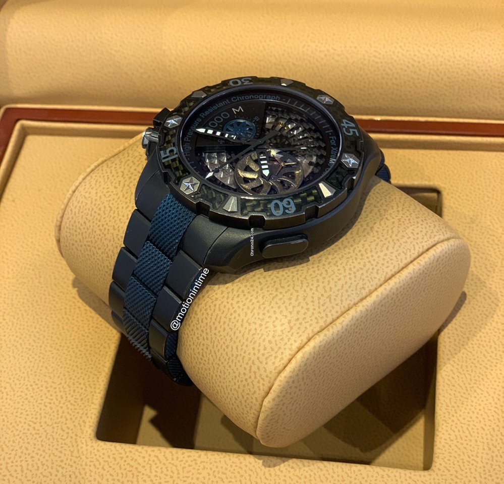 IMG_9081 Zenith Defy El Primero Mens watch Unisex Automatic Titanium 96.0529.4021 51.M533 Replica 5