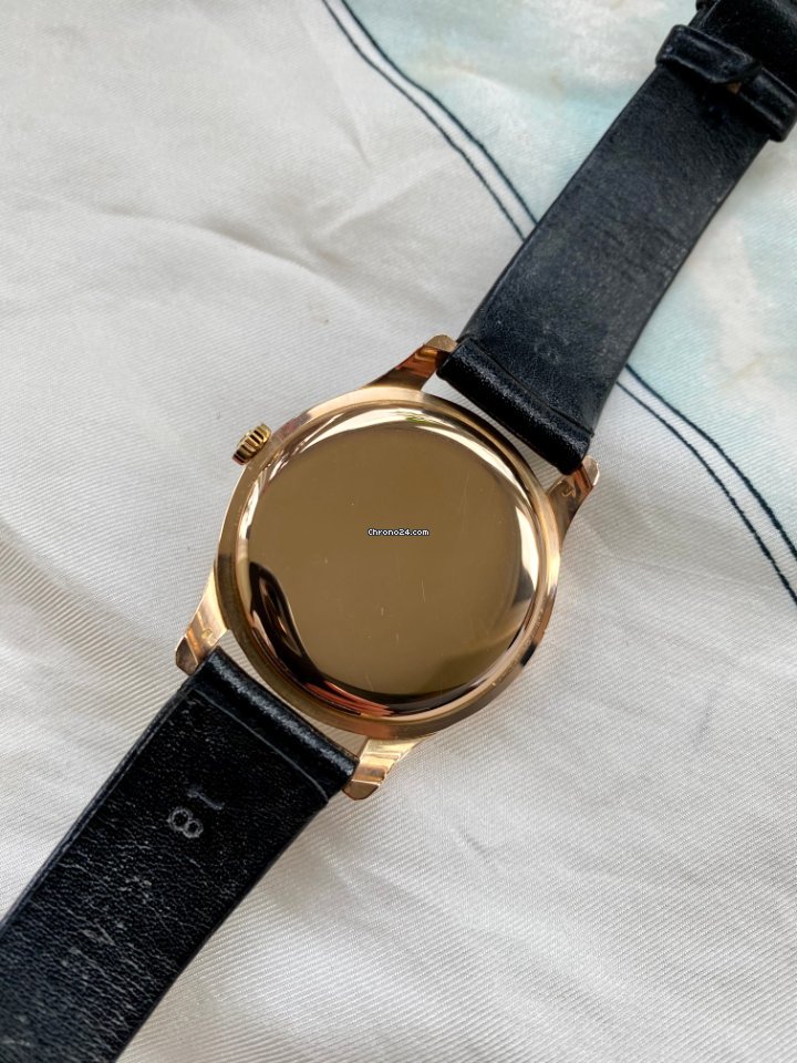 Omega De Ville Tresor Mens watch Unisex Manual winding Yellow gold TR|SOR ref:2896 Replica 5