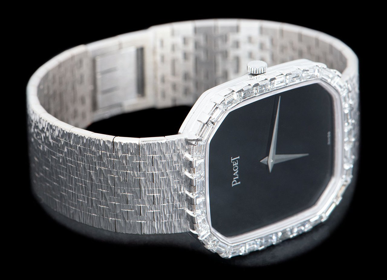 IMG_9081 Piaget Mens watch Unisex Manual winding White gold Piaget 97910 A 6 Replica 5